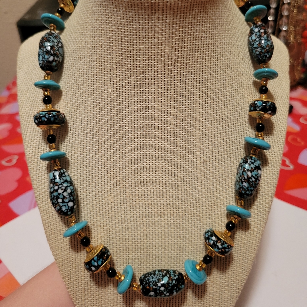 Art Glass Necklace